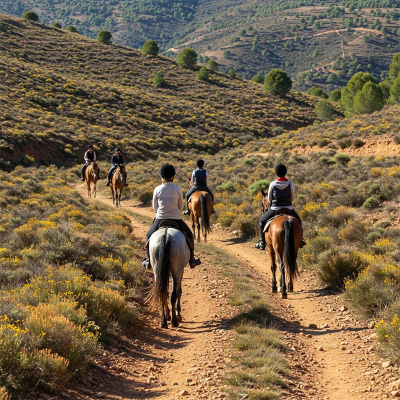 riding holidays spain gredos, spain riding holidays, beginner horse riding holidays