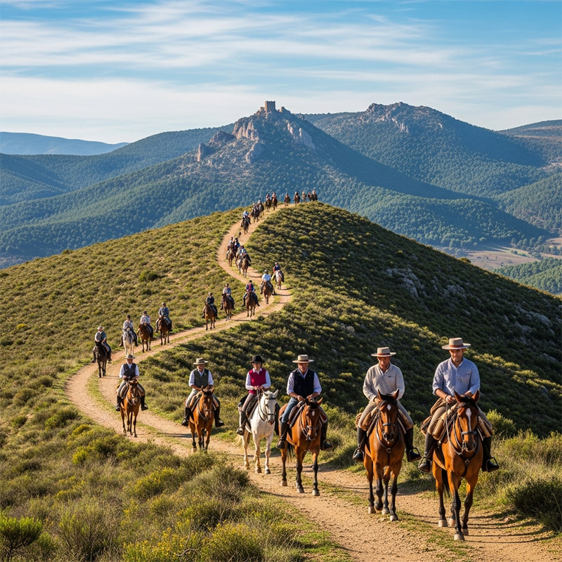 spain horse riding holidays, horse riding holidays spain